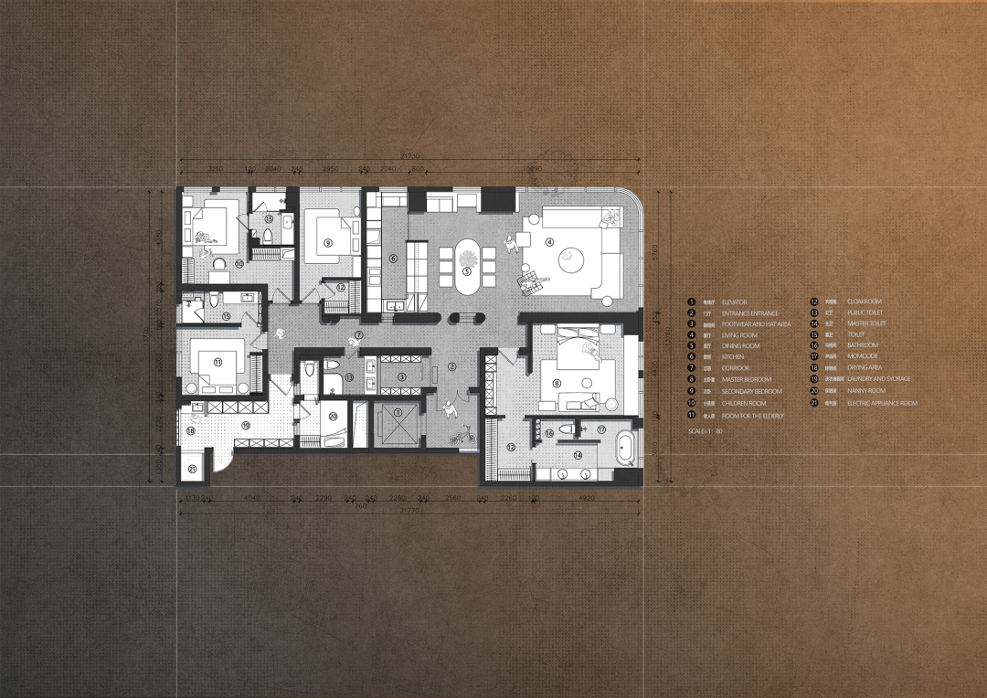 锦绣滨江蒋宅丨中国重庆丨jsd.简璞-92