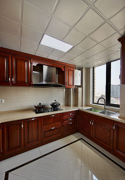 四室两厅现代中式风格-11