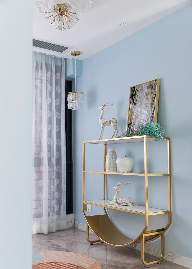 现代摩登美式轻奢家居,玩转平层空间设计-6