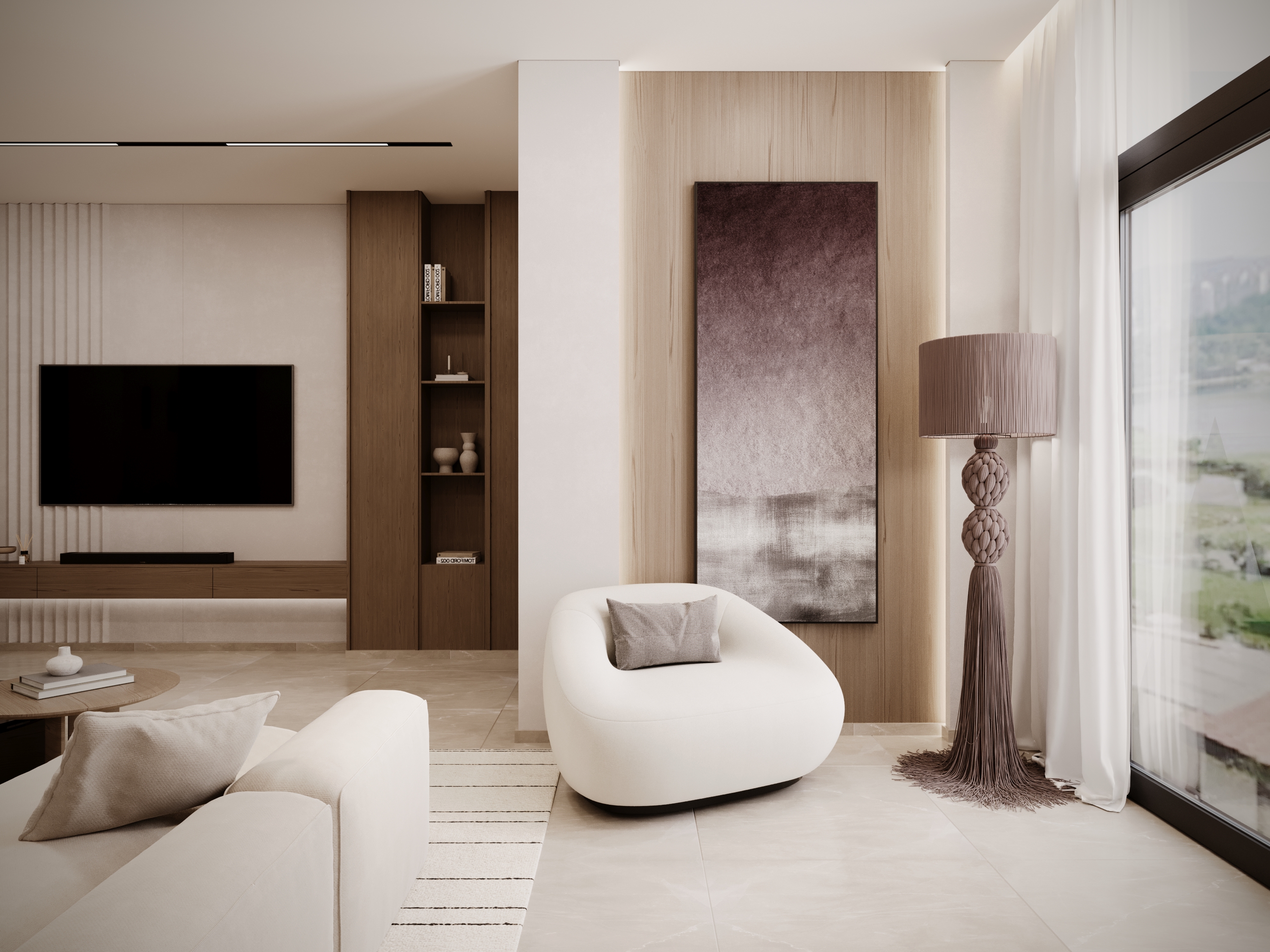 Studio apartment design（工作室公寓设计）丨Aya Ezzat-6