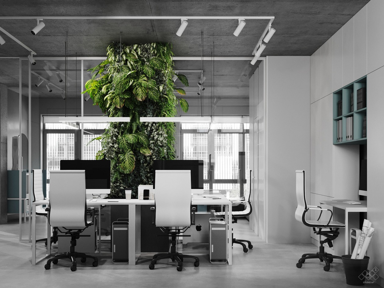 乌克兰基辅86㎡办公空间设计-15