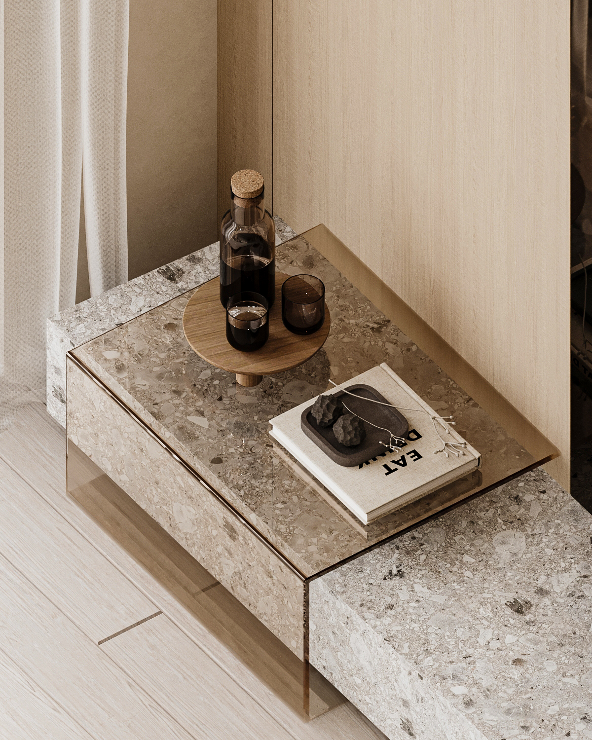 KSA BEDROOM room 01室内设计项目丨沙特阿拉伯-10