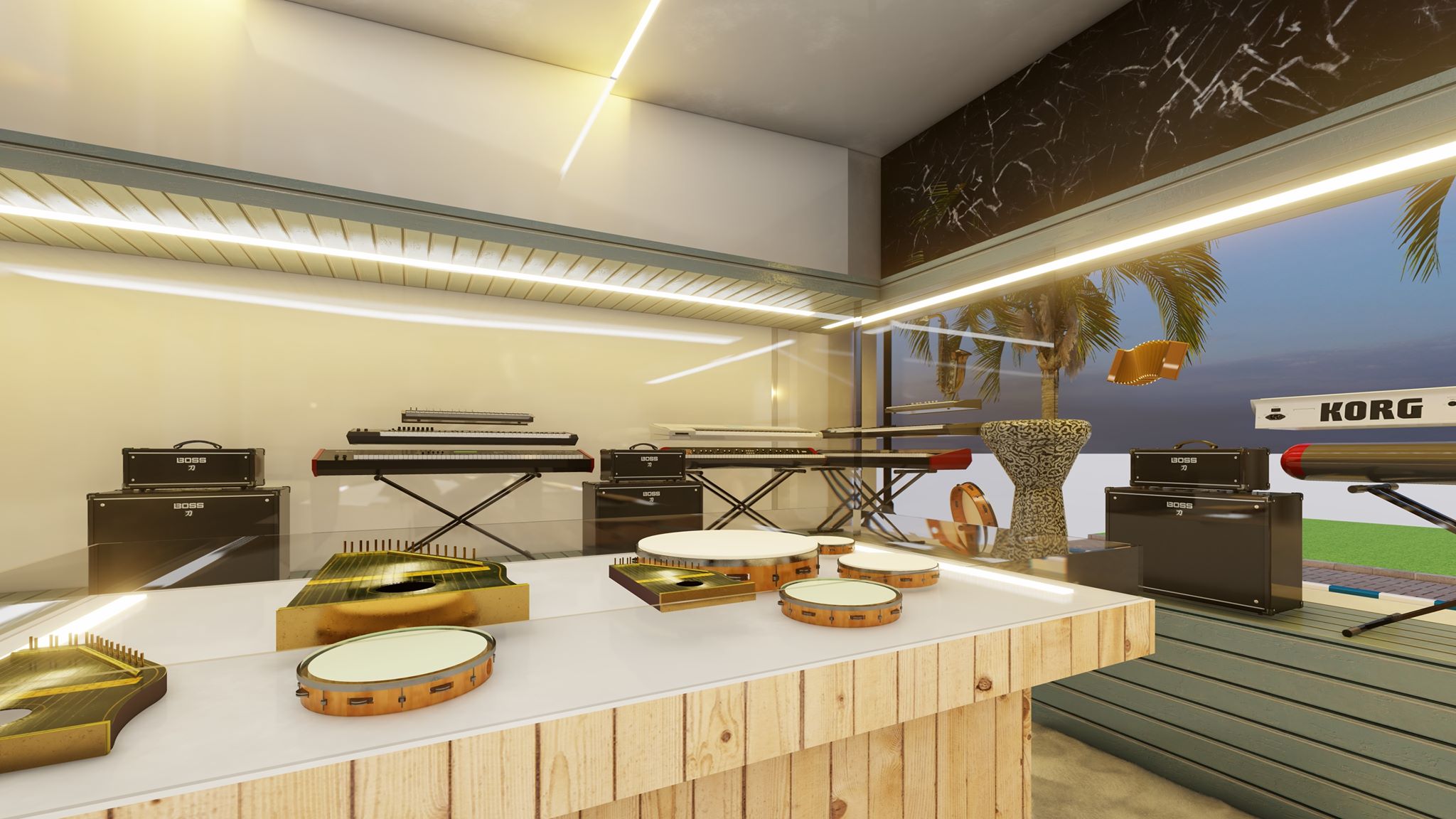 music shop - FENDER-0