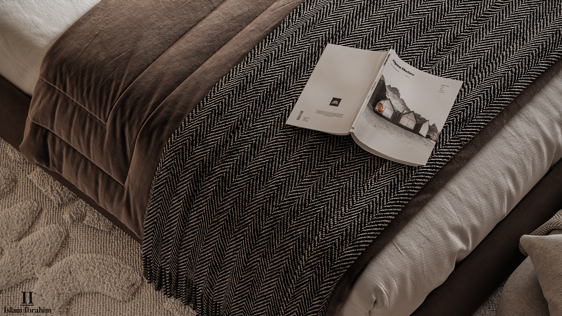 阿联酋主卧室丨阿联酋丨ISLAM IBRAHIM-14