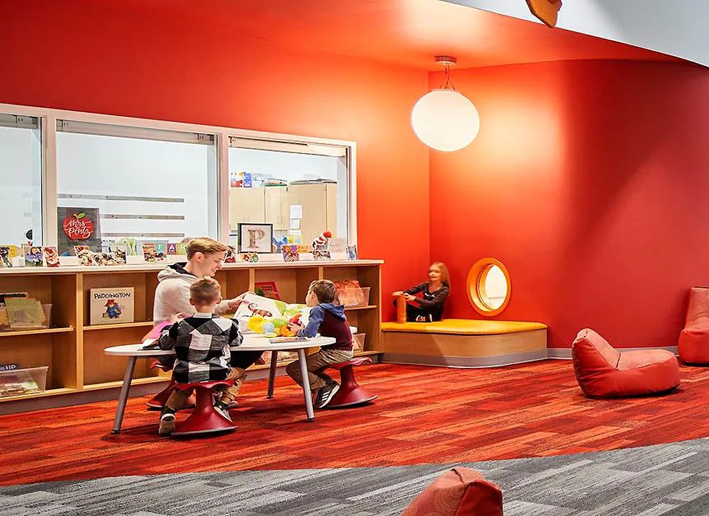 北堪萨斯城学校早教中心丨美国密苏里丨DLR Group-43