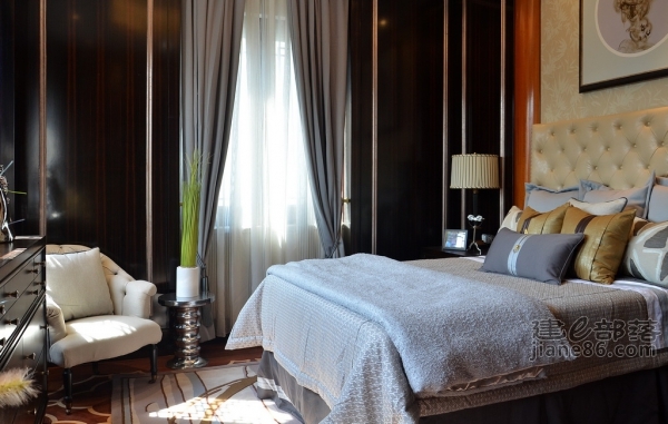 戴昆设计·苏州桃花源203样板间-47