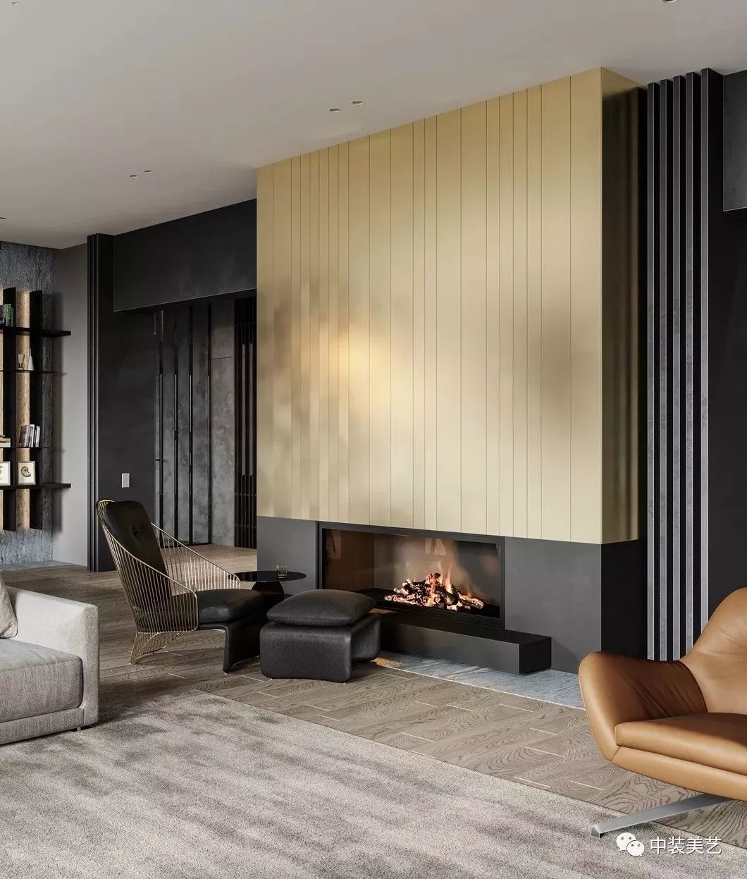 Color / 跟着大师学软装-750㎡高级灰别墅，越极简，越奢华！-11