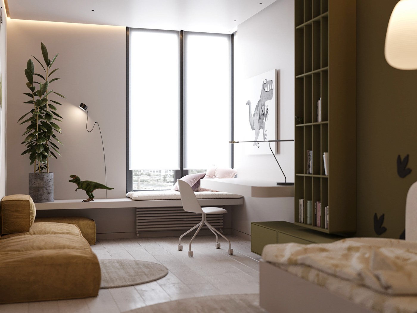 69㎡小空间公寓设计 超有氛围感！-15