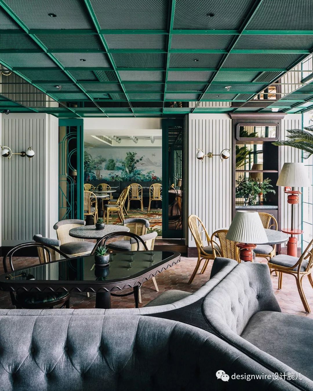 傅厚民香港 Louise 餐厅设计 | 复古与时尚的完美融合-23