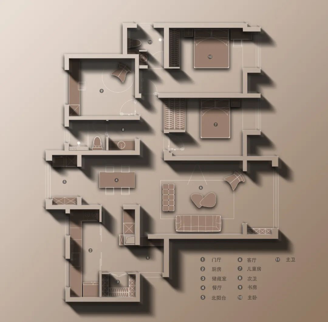 极简科技豪宅 · 130㎡的一人世界丨中国合肥丨飞墨设计组-5