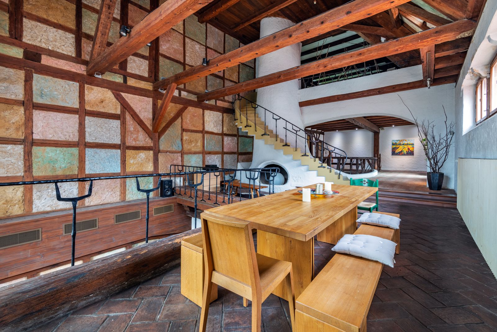 阿尔萨斯660㎡带壮观壁炉古修道院住宅丨法国丨雅克·库埃勒（Jacques Couëlle）-50