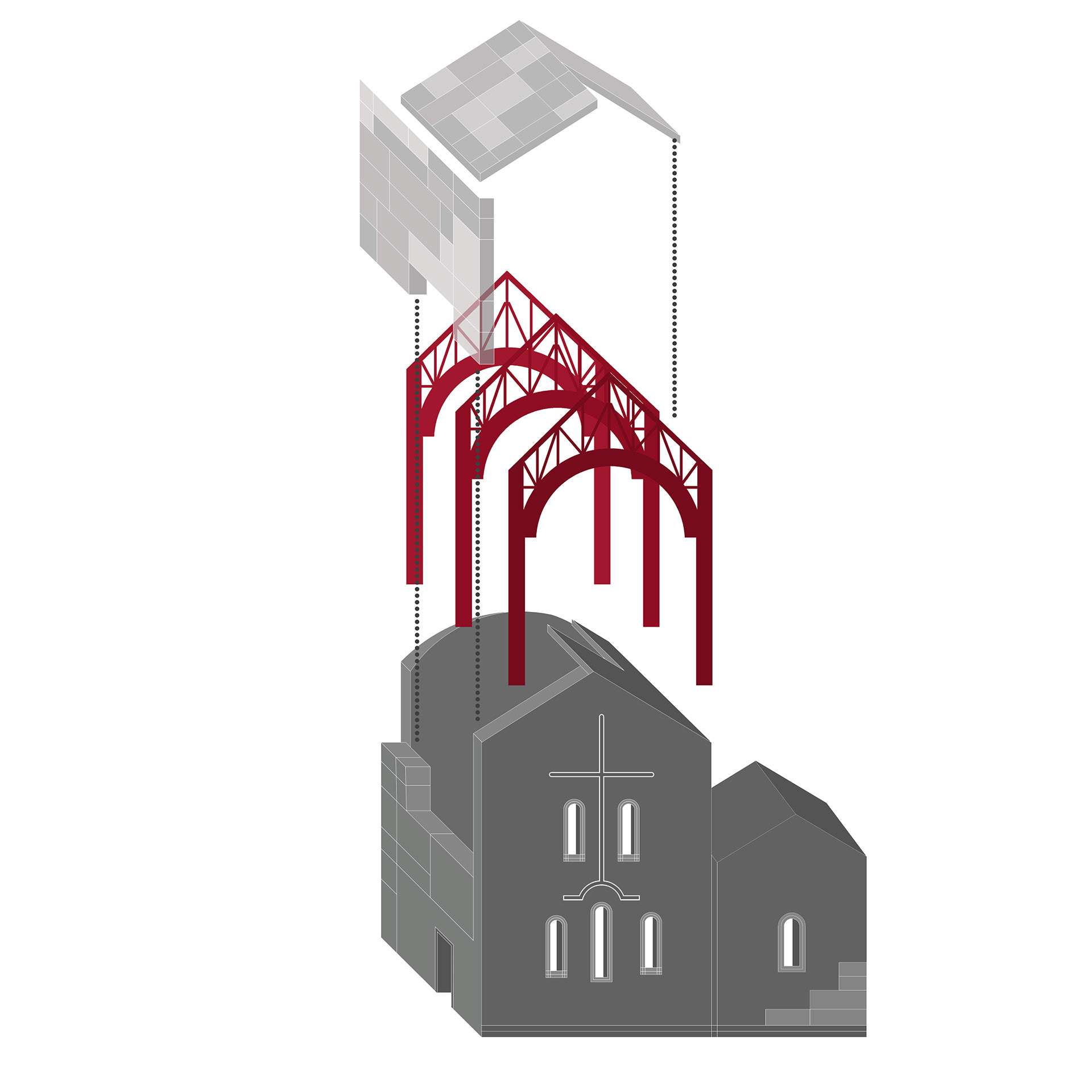 Kobayr 修道院修复项目丨亚美尼亚洛里-45