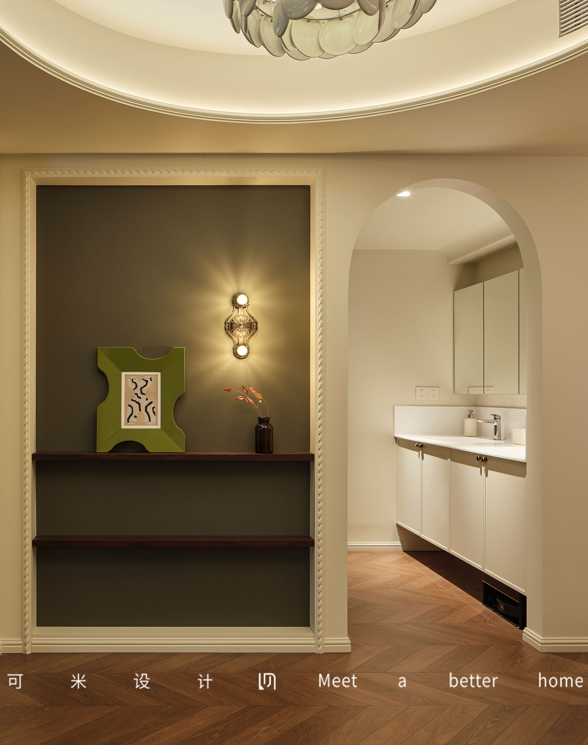 被问爆的复古风家装，我家每一处都长在审美点上-32