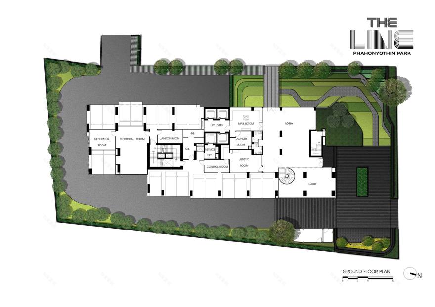 The Line Asoke Ratchada 曼谷高端公寓设计丨泰国曼谷丨Ixora Design Limited-23