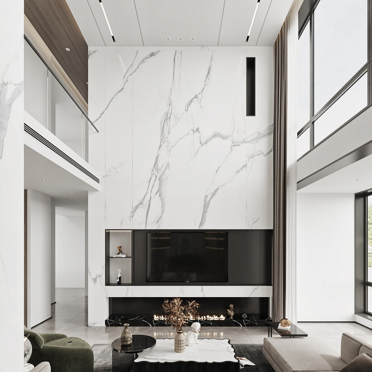 简约-跃层别墅-0