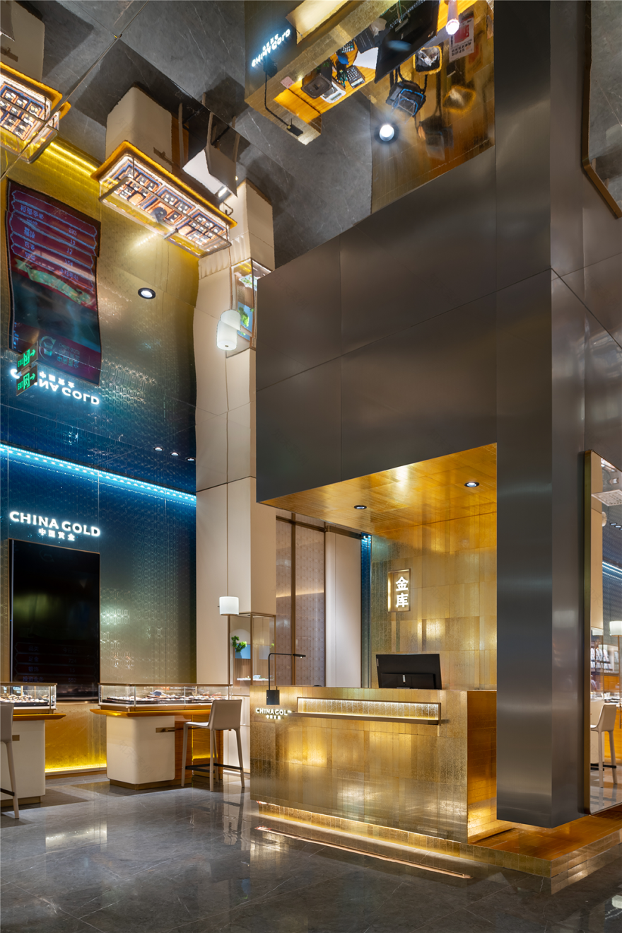 中国黄金国际旗舰店丨中国山西丨佰第设计-129