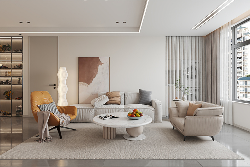 水青花都平层现代设计-1