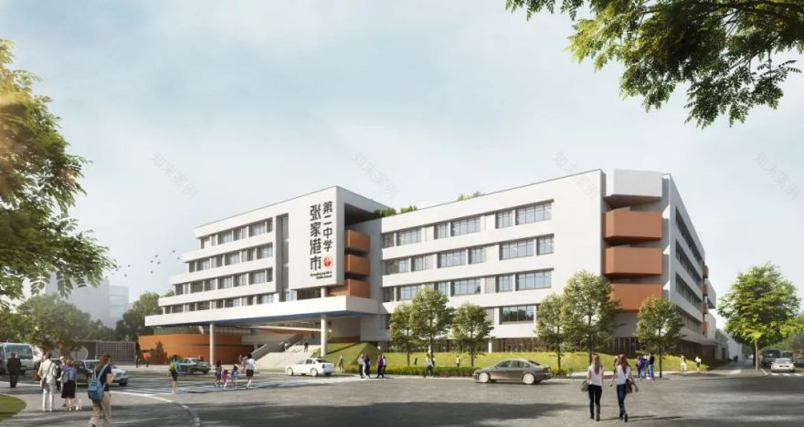 文化·责任·共生:张家港市第二中学改扩建工程项目-16