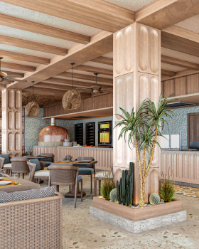 ITALIAN BEACH RESTAURANT DESIGN