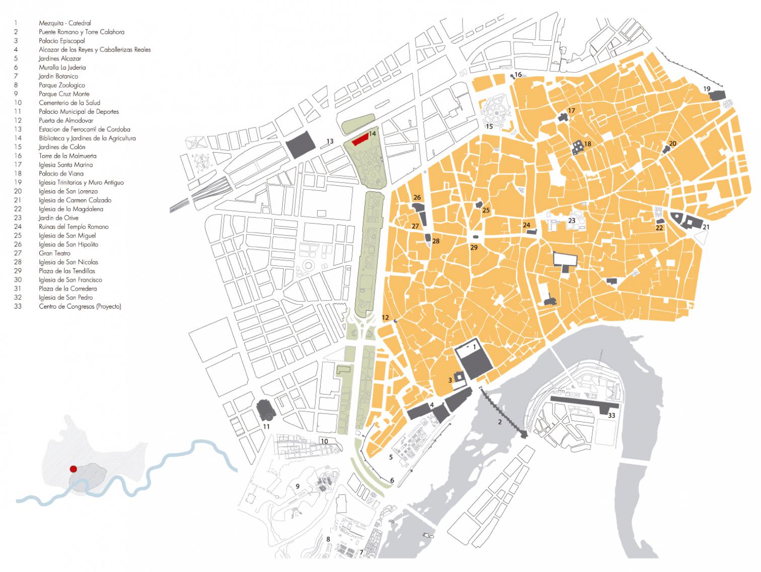 西班牙科尔多瓦公共图书馆 | 绿意盎然的铝制文化之门-13