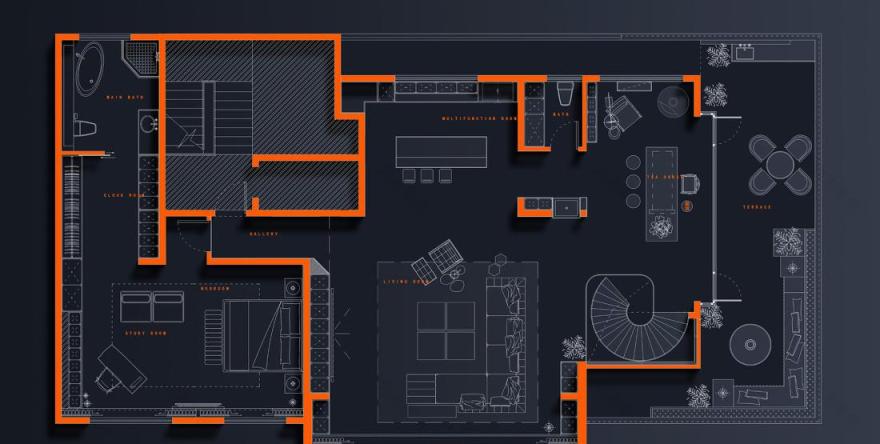 ZEKUI泽DESIGN意式极简与复试私宅设计丨ZEKUI泽DESIGN泽逵建筑空间设计工作室-16