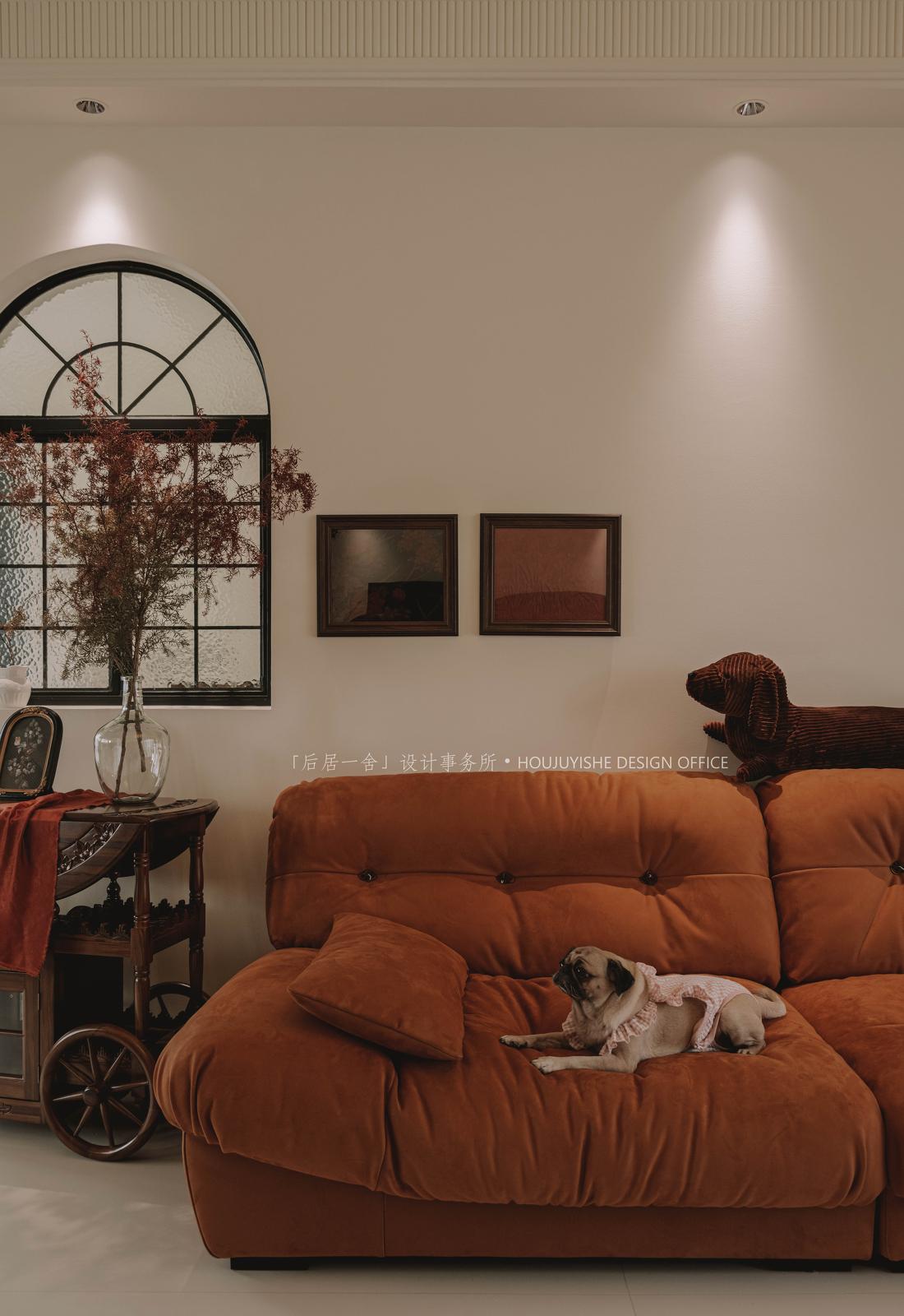 复古风情家居设计丨中山设计-32