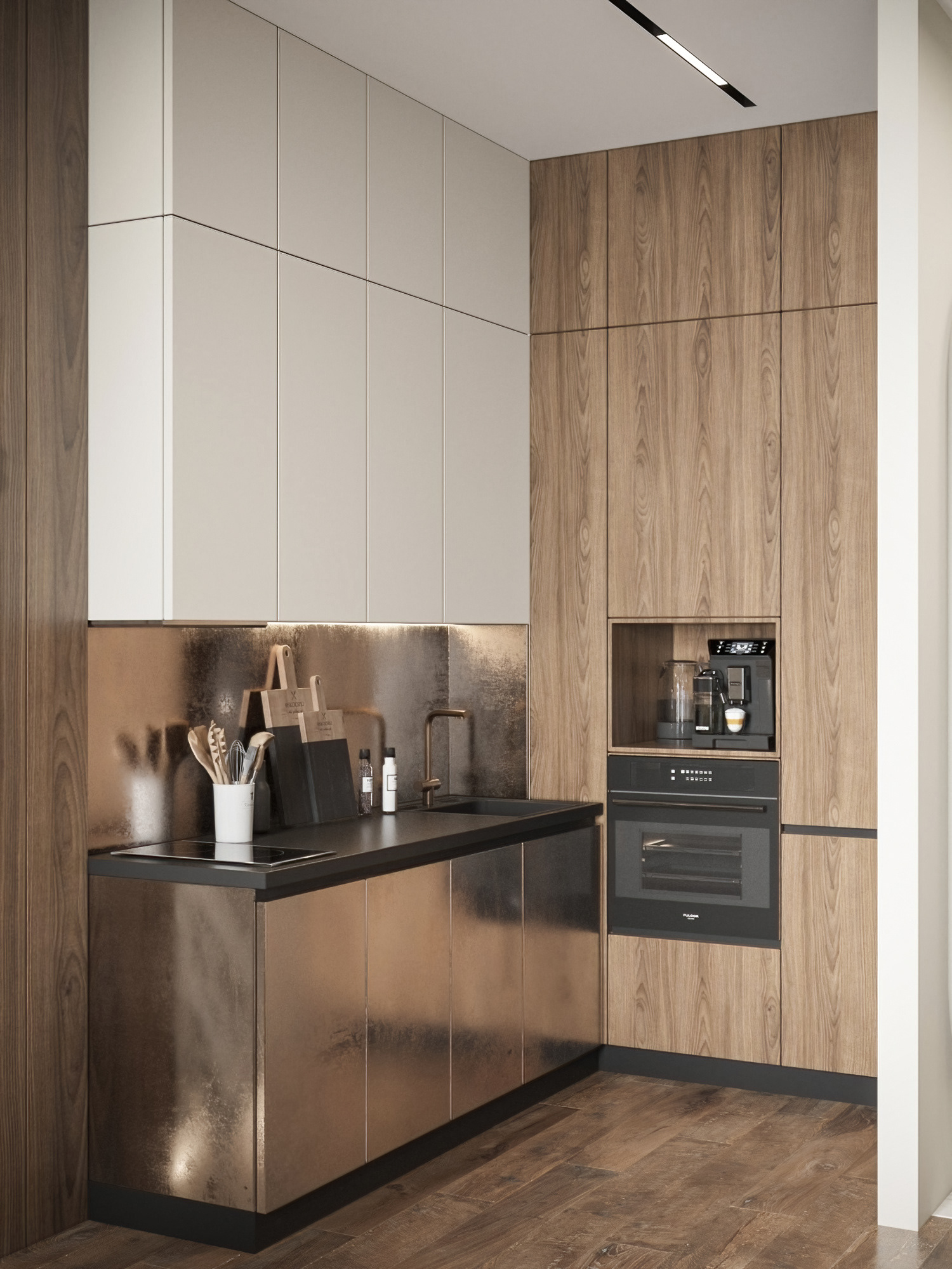 Квартира для девушки в стиле Джапанди-4