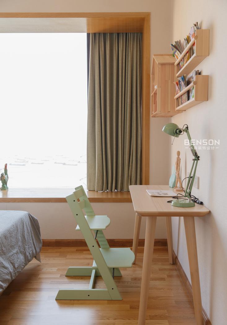 本森设计周龙 | 160 平米简约别墅,打造亲子互动空间-23