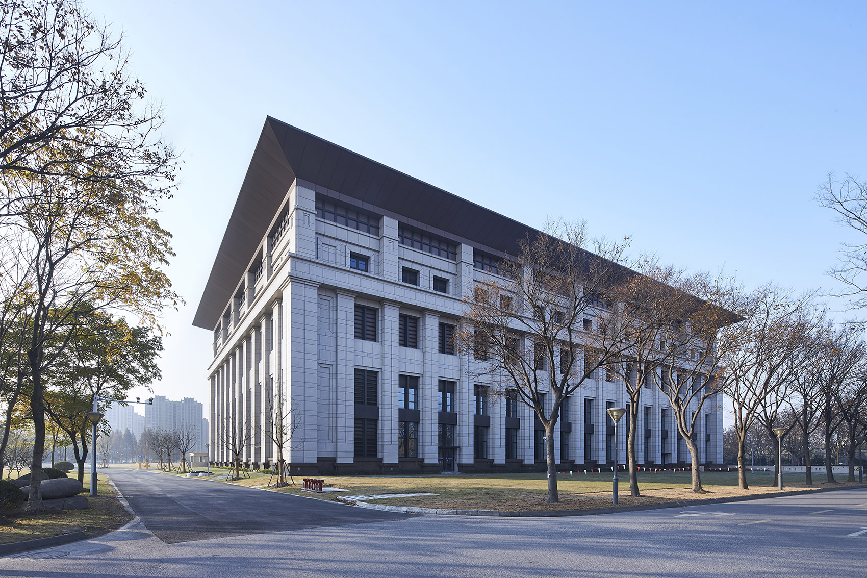 上海复旦江湾校区新建综合体育馆-14