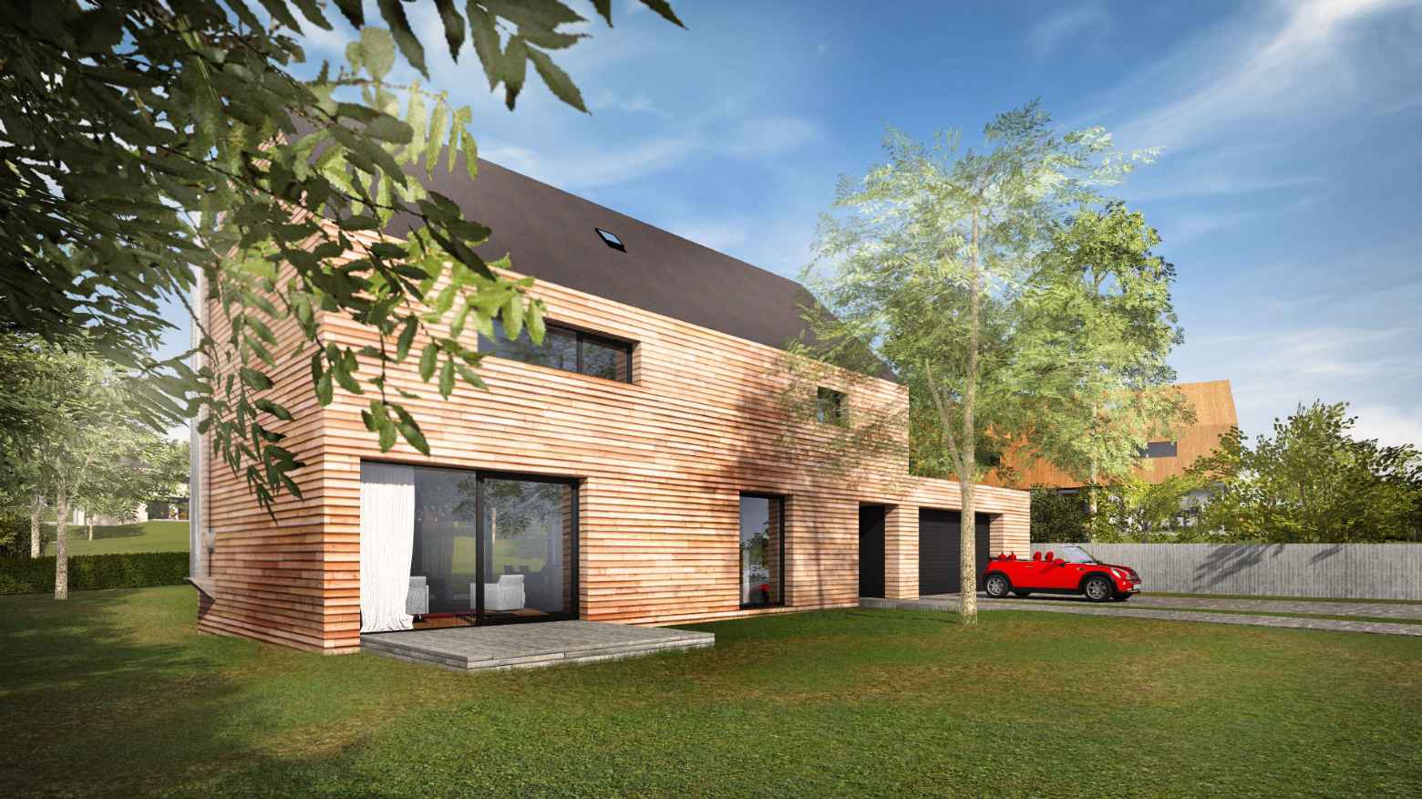 Rodinné domy v Kostelci u Křížků – Mrva.net-44