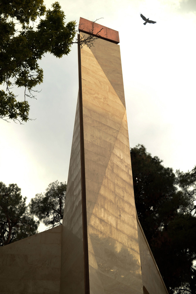 伊朗清真寺设计保护老树融入历史-18