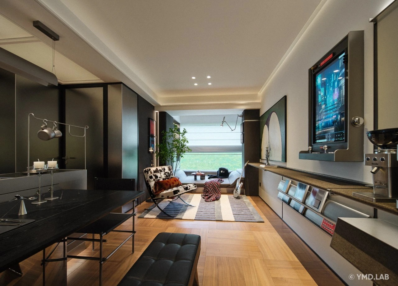 深圳山樾湾70B&70C户型样板间丨中国深圳丨岳蒙设计-85