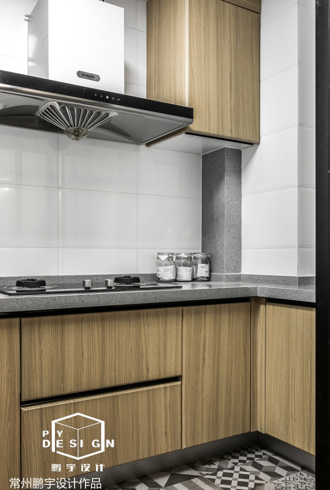 草木绿的秋天——90㎡北欧风住宅  鹏宇设计-12