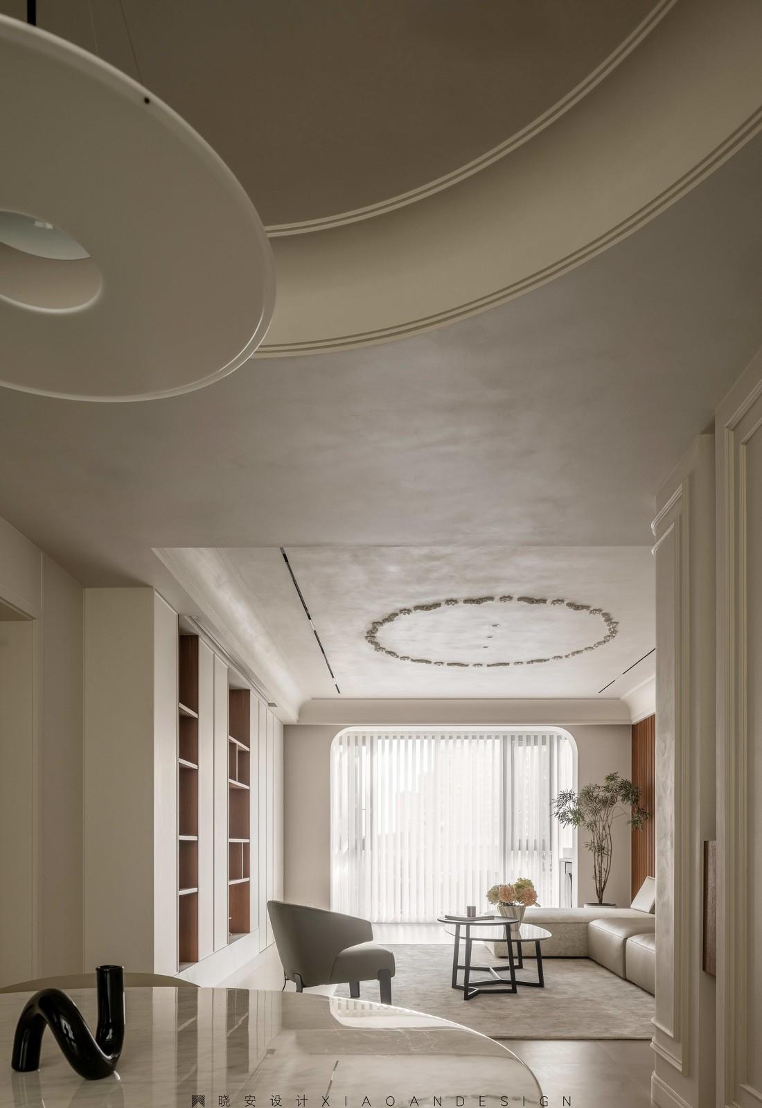 奶油肌理勾勒182㎡居家美学-5