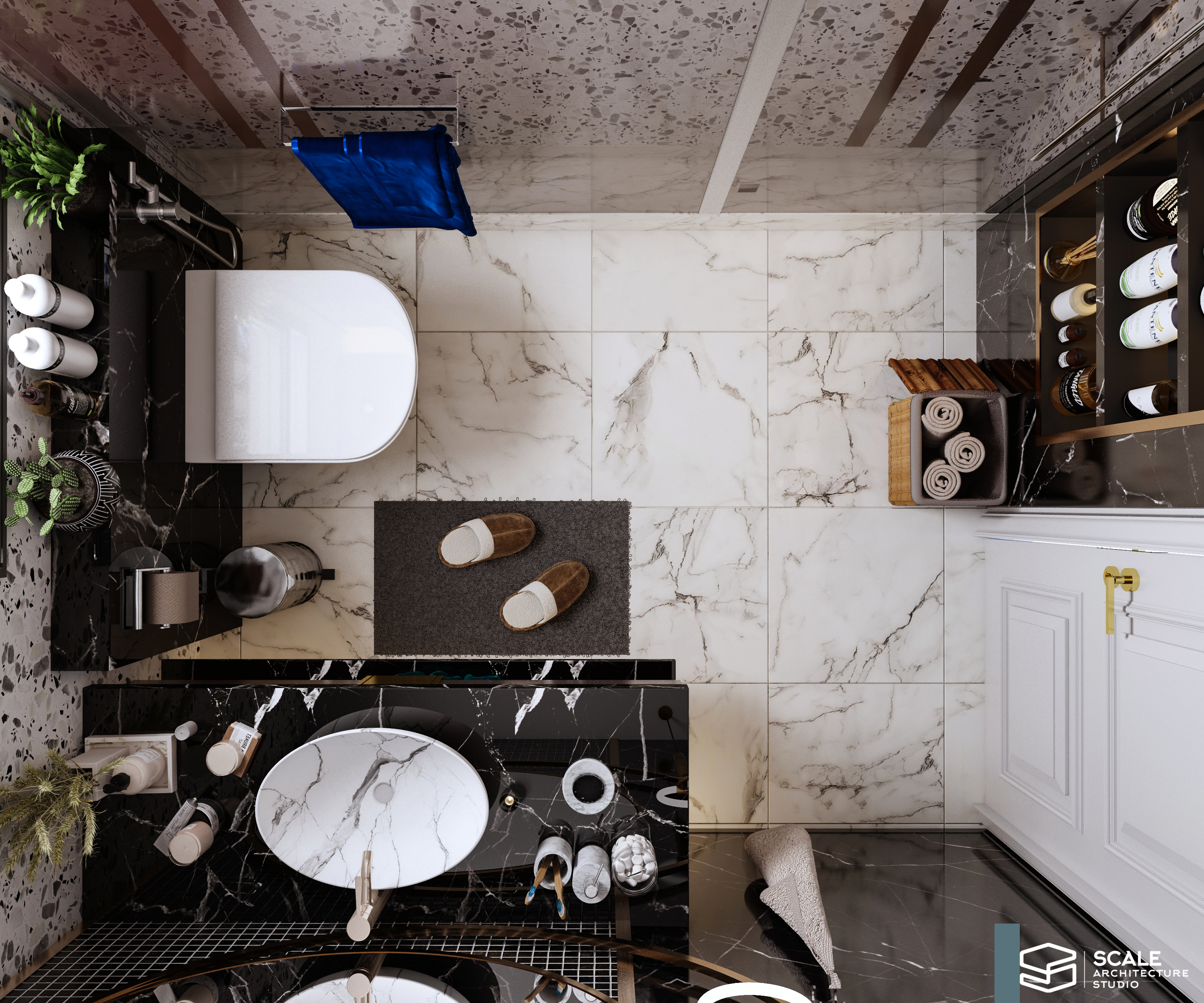 浴室设计丨Scale Architecture studio office-8