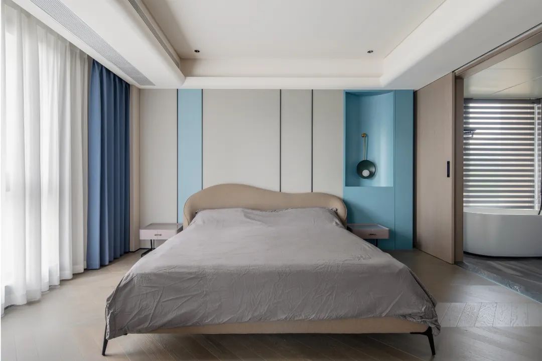 克莱因蓝的宁静 · 青创空间设计的 260㎡舒适家居丨中国浙江-31