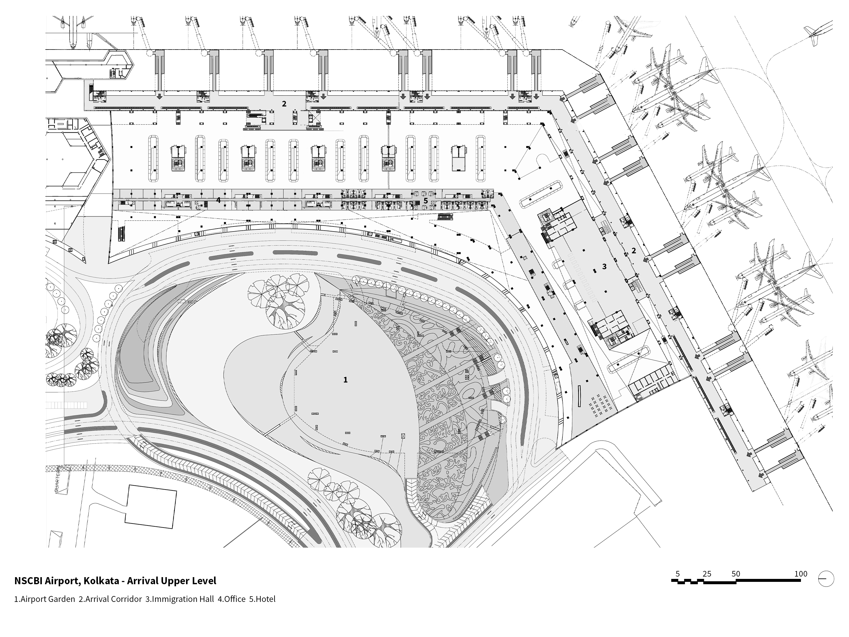 Netaji Subhas Chandra Bose International Airport, Kolkata | Sikka Associates Architects-31
