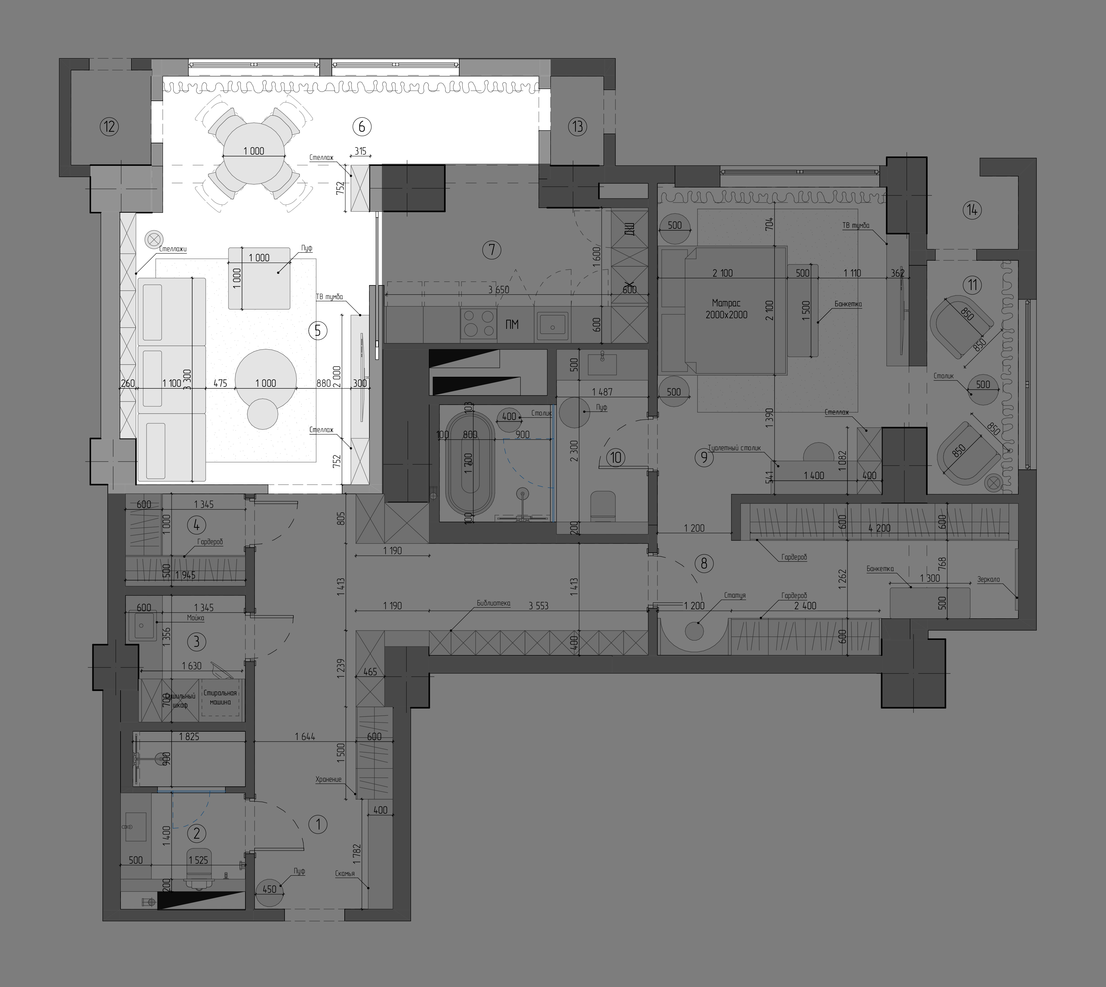 LATTE项目 客厅,餐厅及厨房丨Sher.Architects-8