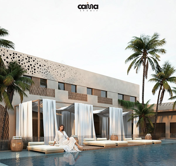 别墅庭院丨沙特阿拉伯吉达丨mena refat-7