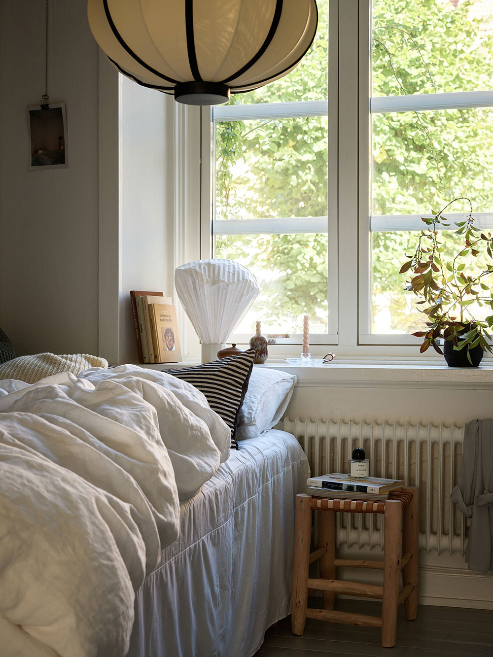 瑞典 38 平米温暖公寓,黑色与棕色调的完美融合-14