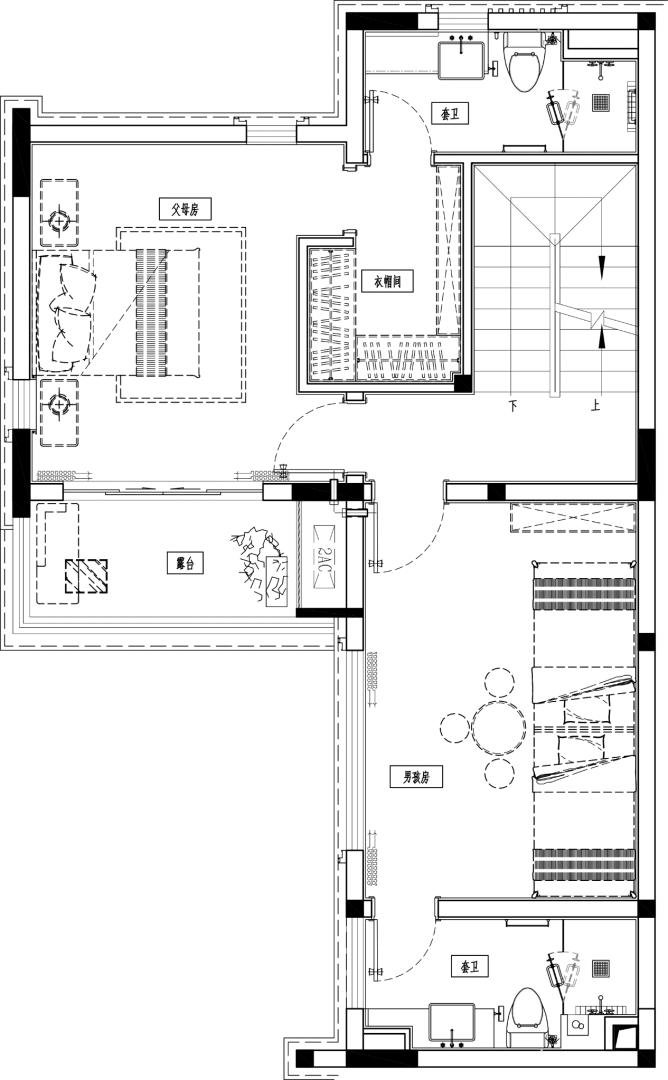 佛山高明明湖北湾别墅样板房丨中国佛山丨广东天元建筑设计有限公司-61