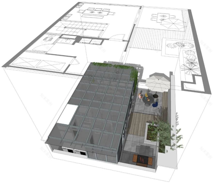 龙湖天宸原著三层叠墅丨方平米设计-115