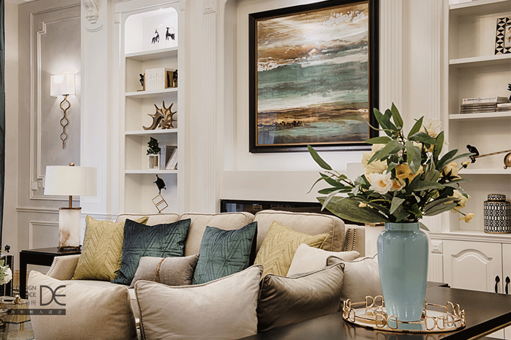 绿地翠谷 420㎡美式别墅,打造温馨艺术之家-0