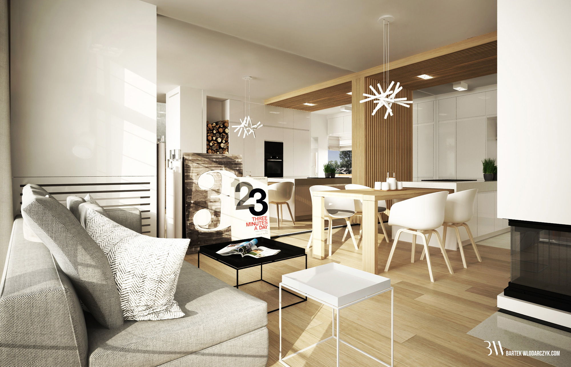 多姆·布乌什昌斯卡街（注：因Dom有房屋、住宅等意思，Bluszczańska可能是人名或地名衍生词，这里结合常见命名习惯推测为街道名，若有更准确背景信息可进一步精准翻译） 丨Bartek Włodarczyk Architekt-0