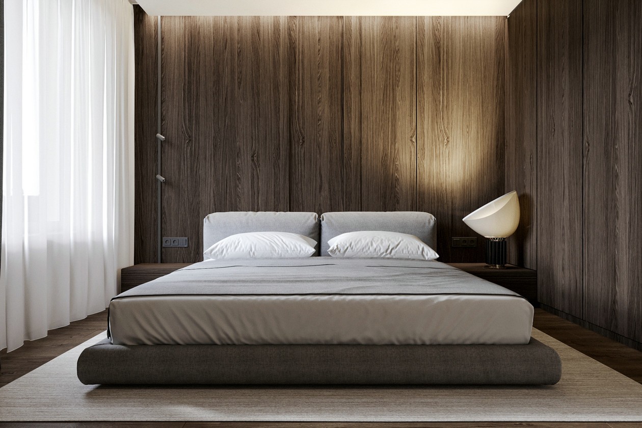 胡桃木与高级灰简约小家设计-13