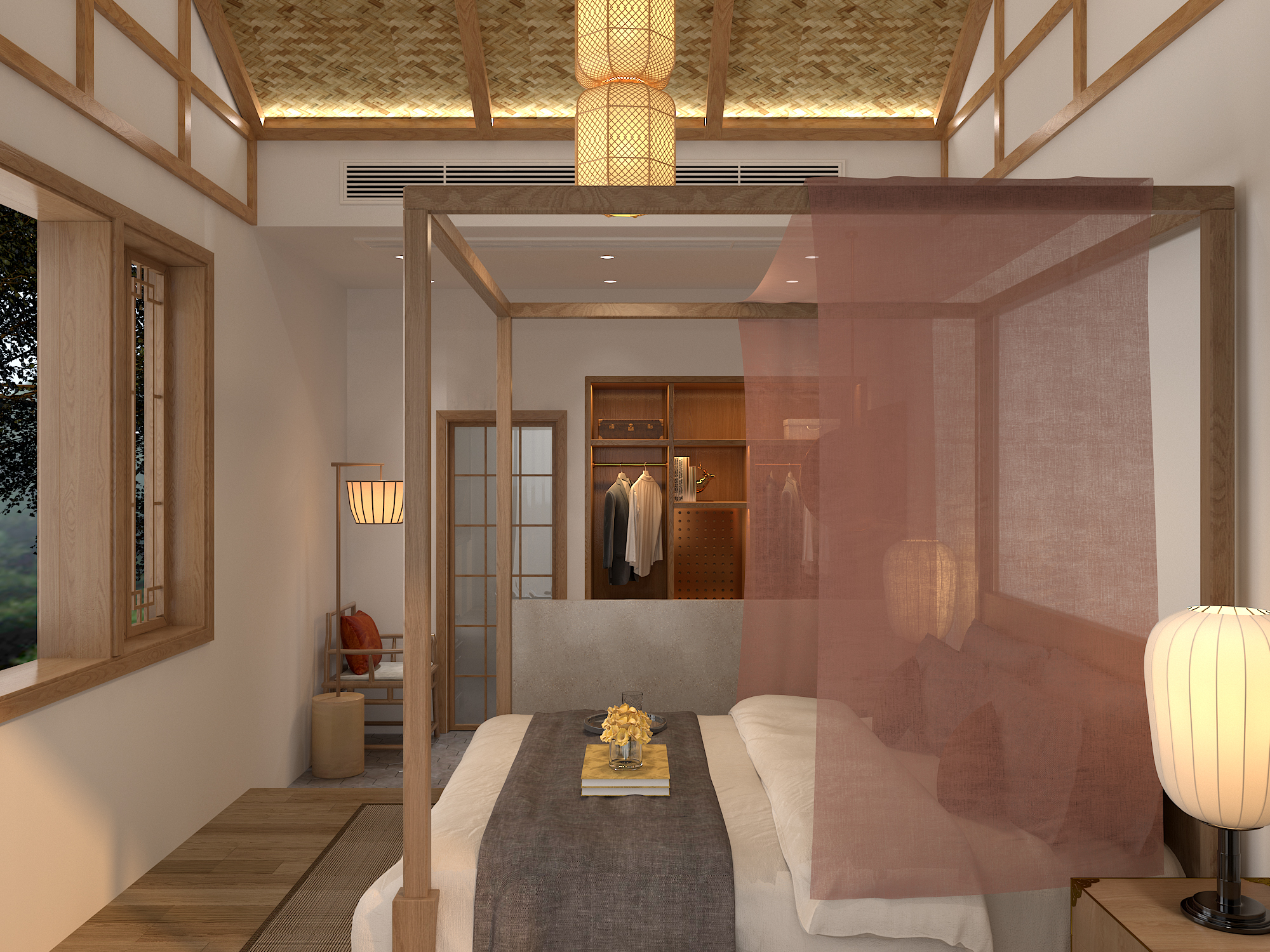 简约宋式风格民宿设计丨前意识设计工作室-27