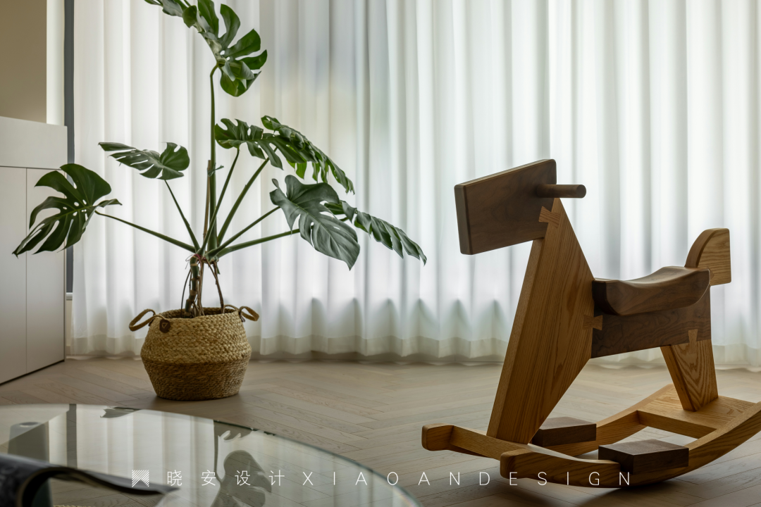 木元素++ 奶油质感私宅丨晓安设计-19