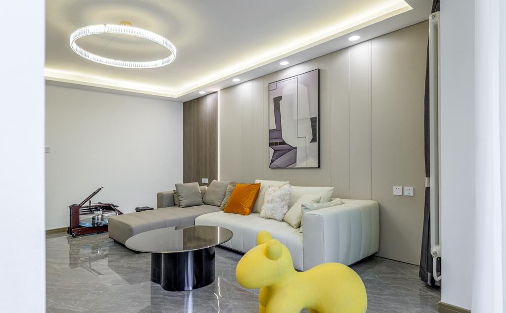 北京夫妻 105㎡现代简约之家丨中国北京-7