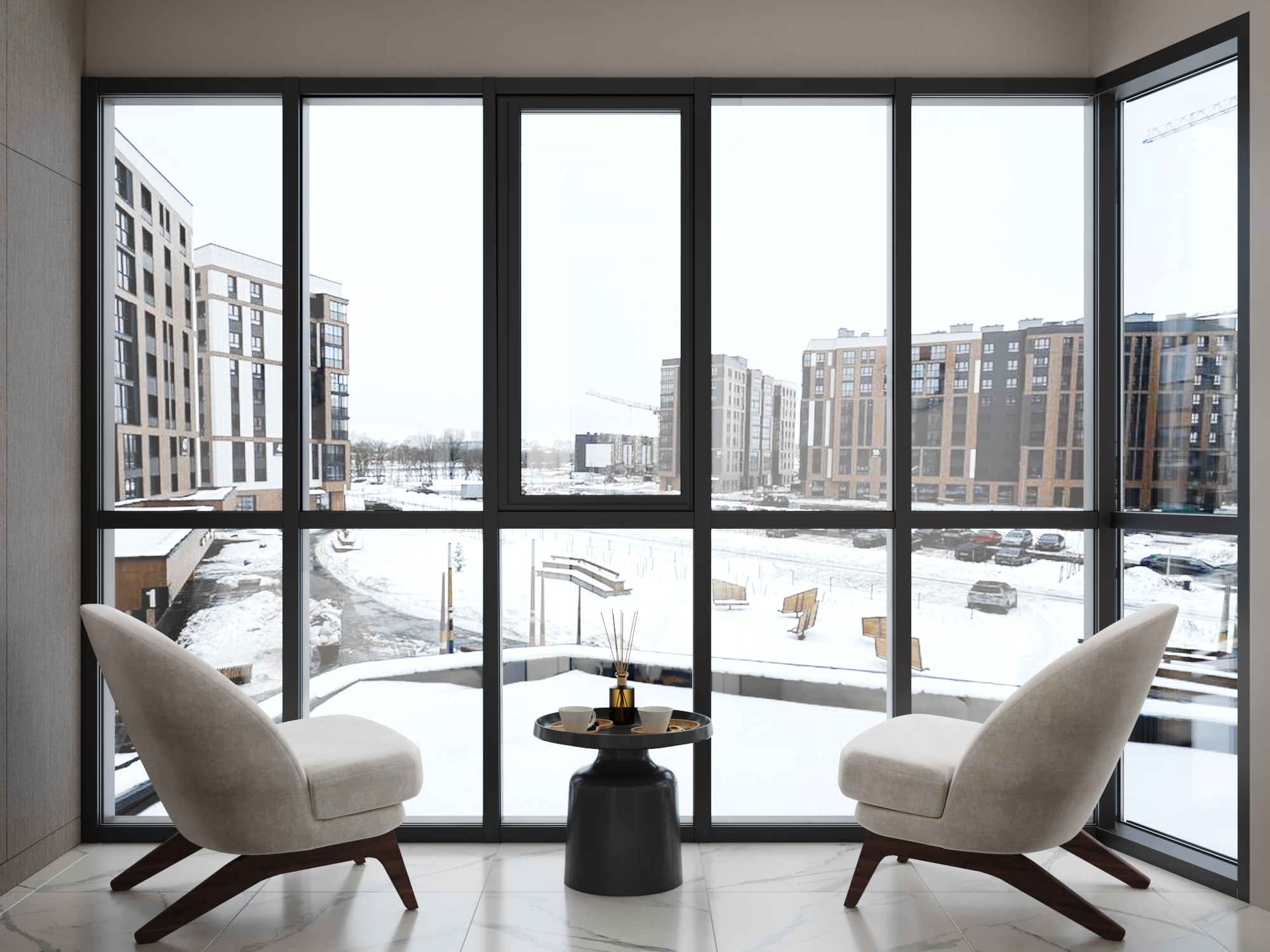 Проект трехкомнатной квартиры в ЖК "Левада", г. Минск-10