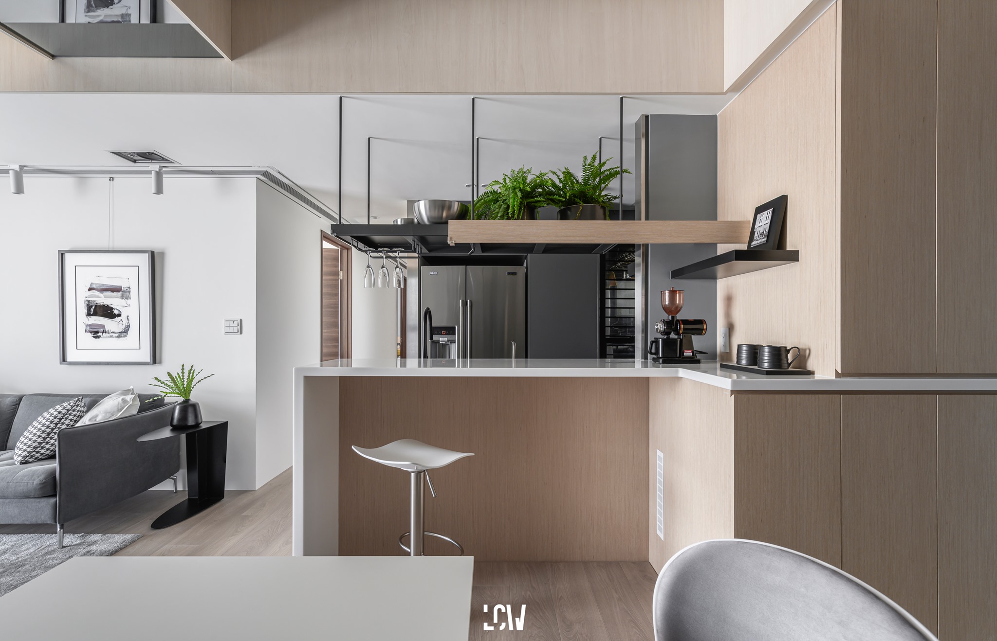 灰调生活空间 | “优の厨柜”打造舒适家居-7